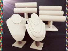 Cargar imagen en el visor de la galería, Paquete De Exhibidores Para Joyeria / Yute // ENVIO GRATIS