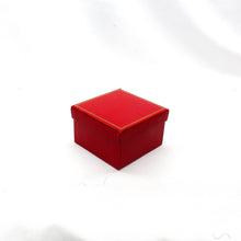Cargar imagen en el visor de la galería, Caja De Cartón tipo Cartier Para Anillo - Rojo
