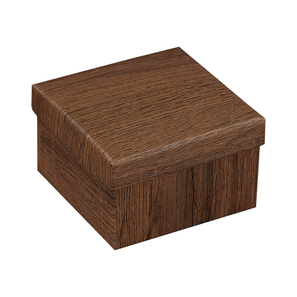 CAJA DE CARTÓN FOREST CUADRADA ALTA PARA BRAZALETE / RELOJ