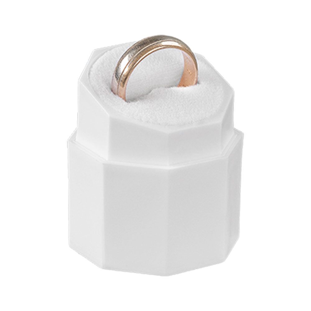 CAJA EXHIBIDOR DE PLÁSTICO PARA ANILLO