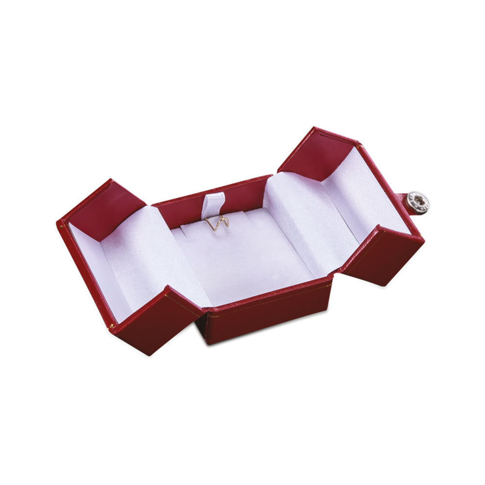 ESTUCHE CARTE ROJO PARA DIJE CHICO 2 PUERTAS