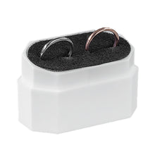 Cargar imagen en el visor de la galería, CAJA EXHIBIDOR DE PLÁSTICO PARA ARGOLLAS
