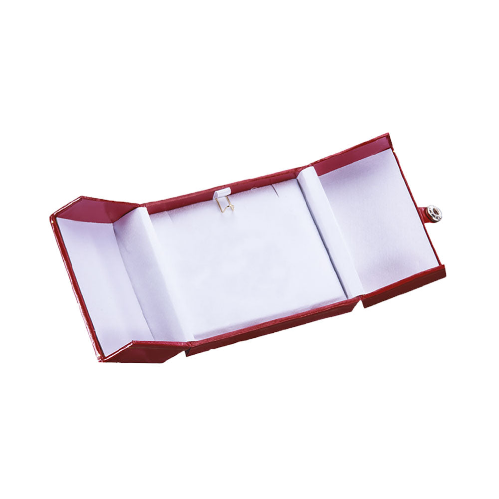 ESTUCHE CARTE ROJO PARA CADENA CON DIJE 2 PUERTAS