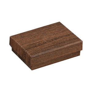CAJA DE CARTÓN  MEDIANA PARA JUEGO CHICO: ARETE, CADENA CON DIJE