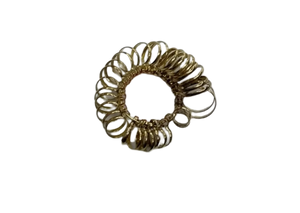 Medidor De Anillos/ Latonado / Anillero