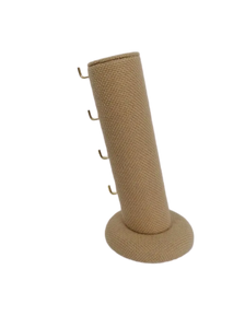 Tubo Corto Exhibidor Para Pulseras/ Yute