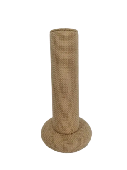 Tubo Corto Exhibidor Para Pulseras/ Yute