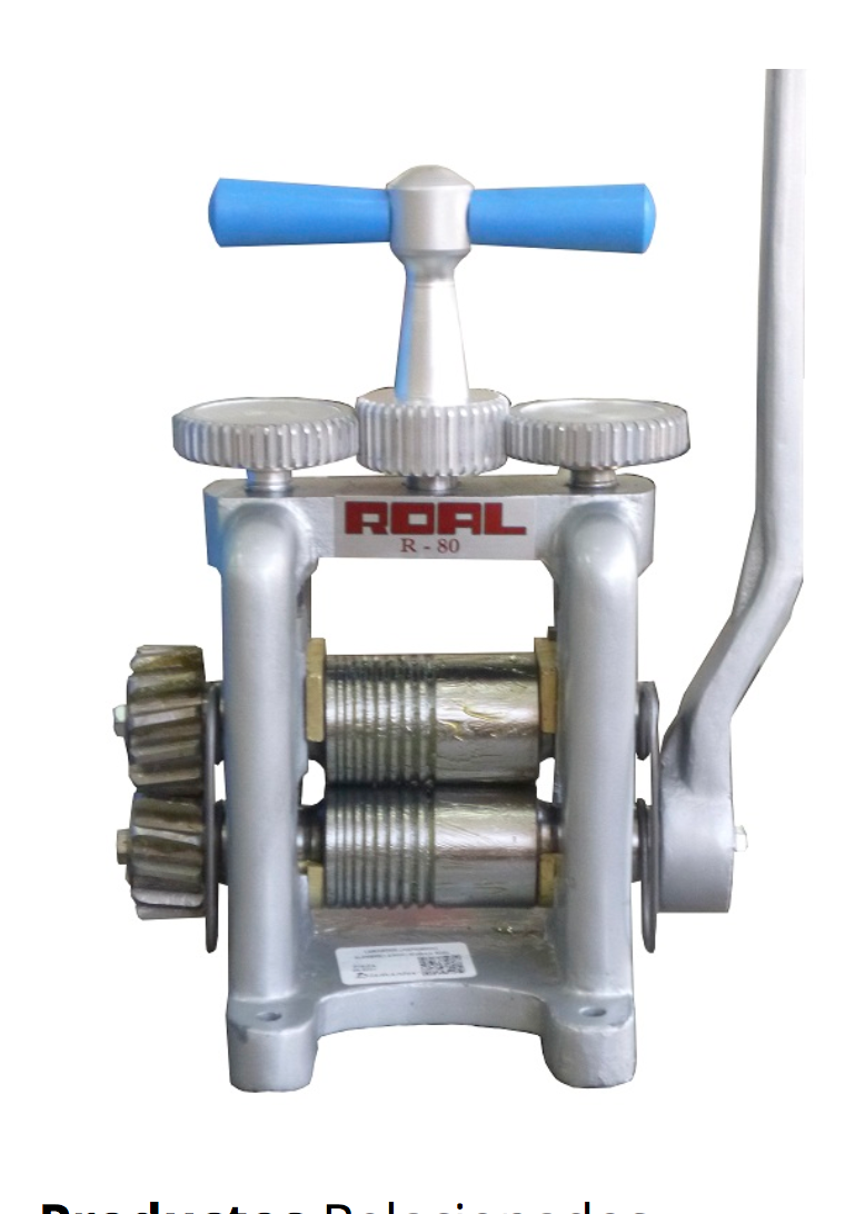 LAMINADOR CHAPA(40mm) ALAMBRE(1-4.5mm) 80x55mm ROAL