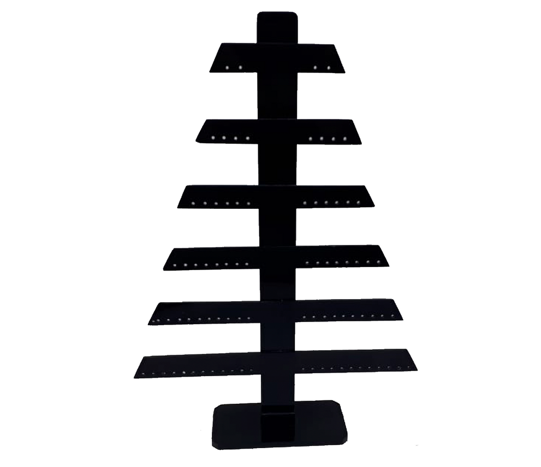 Exhibidor de aretes // Piramide de Acrilico // 6 NIVELES