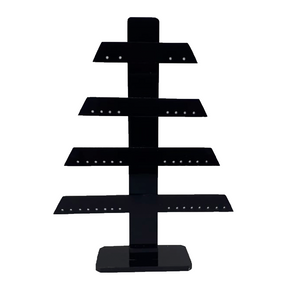 Exhibidor de aretes // Piramide de acrilico // 4 niveles