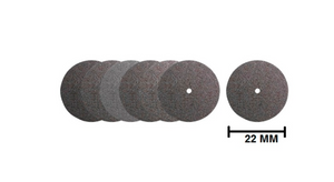 10 DISCOS DE CORTE 22 X .6 MM CARBURO