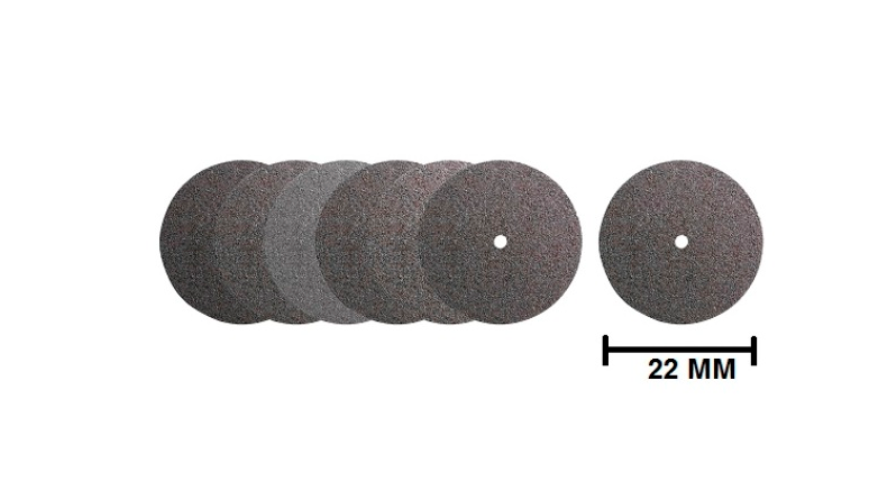 10 DISCOS DE CORTE 22 X .6 MM CARBURO