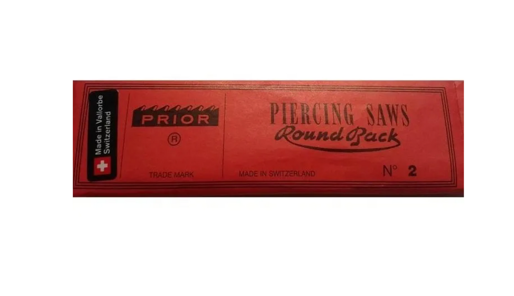 Paquete De Seguetas PRIOR / 144 Pzs / sierras Para Calar