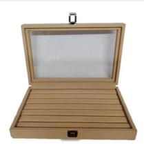 Cargar imagen en el visor de la galería, Estuche Para Anillos Grande / YUTE / ENVIO GRATIS
