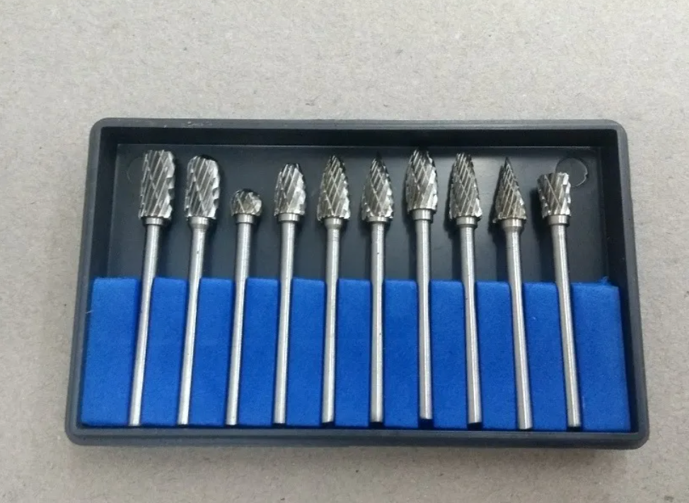 Juego De Fresas De Carburo / 10 Piezas