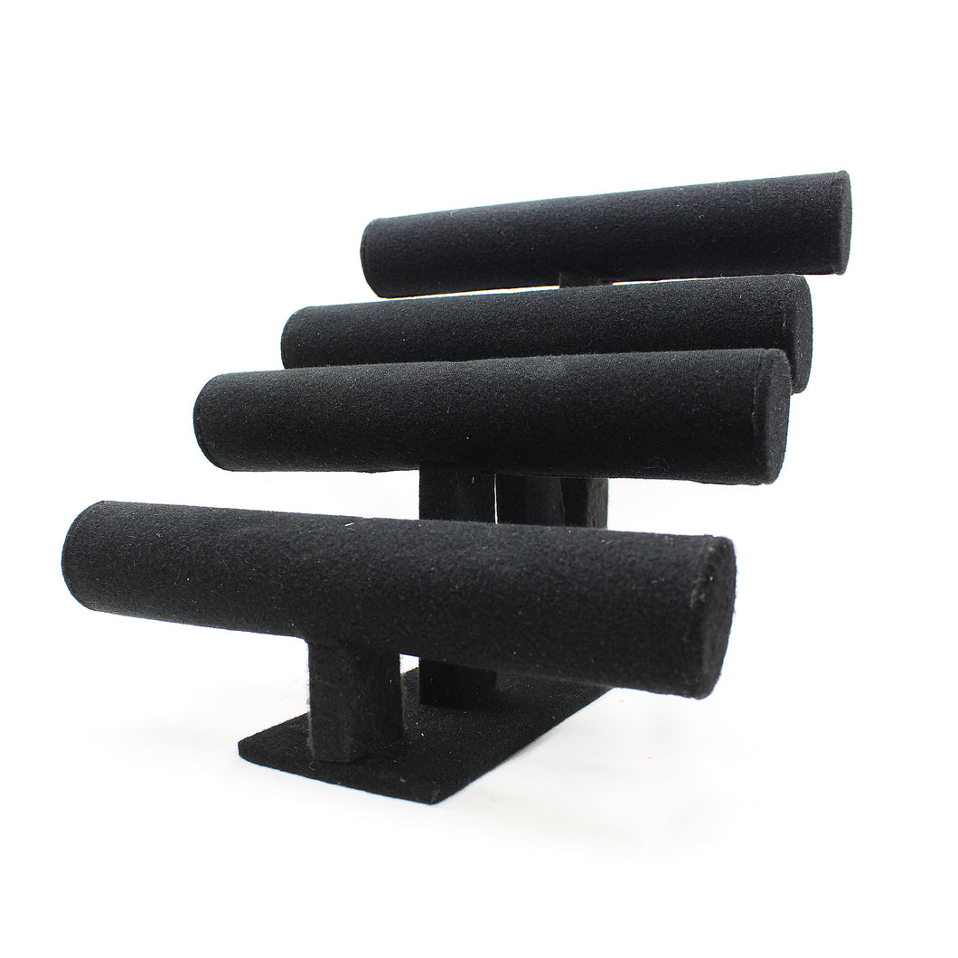 6 tubos cuádruple pulsera/reloj velour