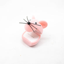 Cargar imagen en el visor de la galería, Estuche de Anillo y/o broquel / Forma raton
