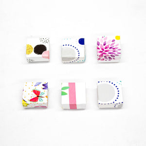 100 Cajas Estampados para broquel O Arete