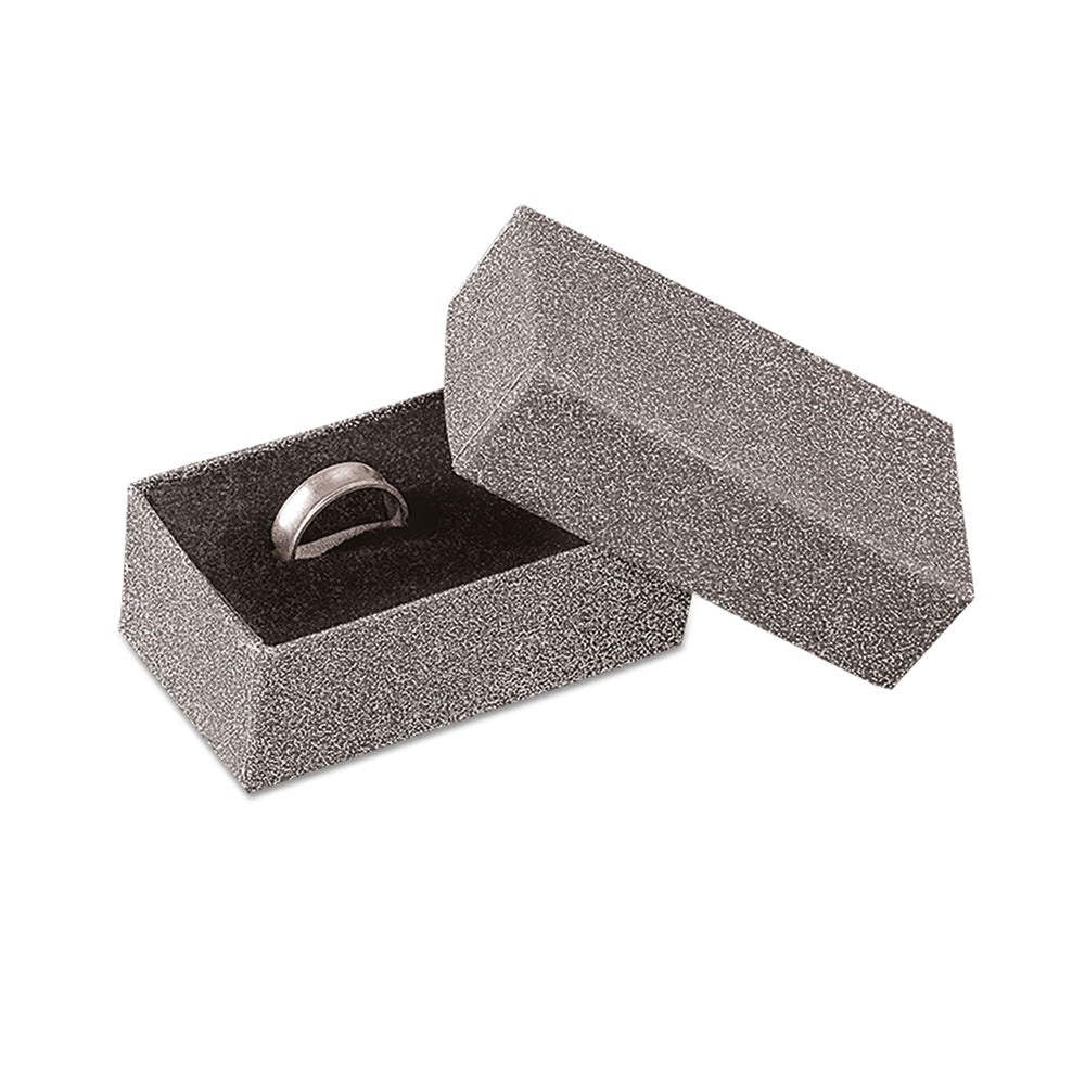 CAJA DE CARTÓN BRILLANTE PARA ARGOLLAS