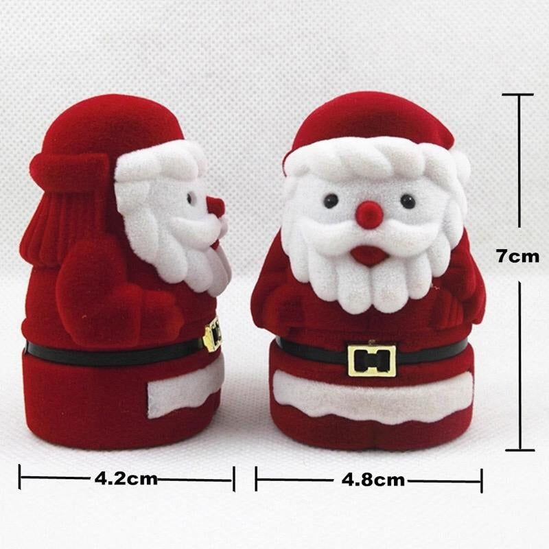 Estuche de Broquel y Anillo / Santa Claus