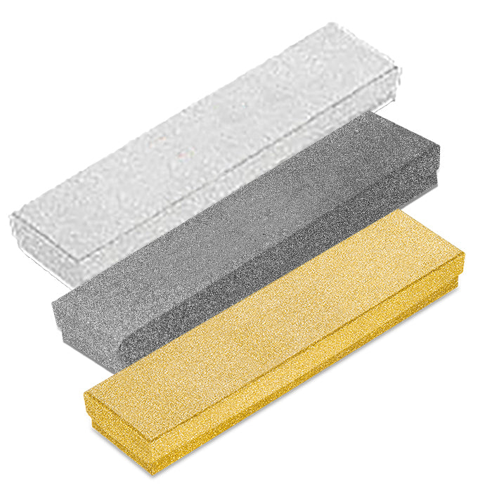 CAJA DE CARTÓN BRILLANTE PARA PULSERA